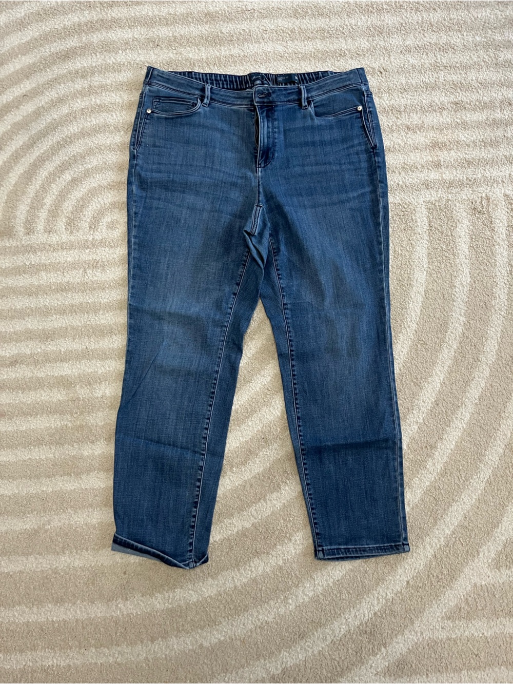 *J.Jill Authentic Fit Slim Ankle Jeans